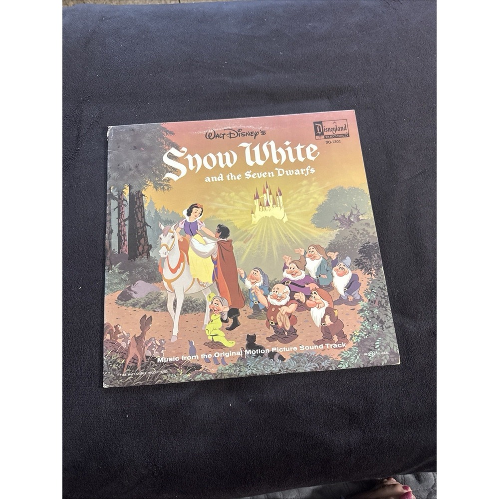 Snow White And The Seven Dwarfs -1968‎ - Vinyl - LP - Reissue - Disneyland